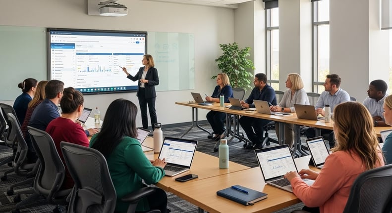 classroom stock photo
