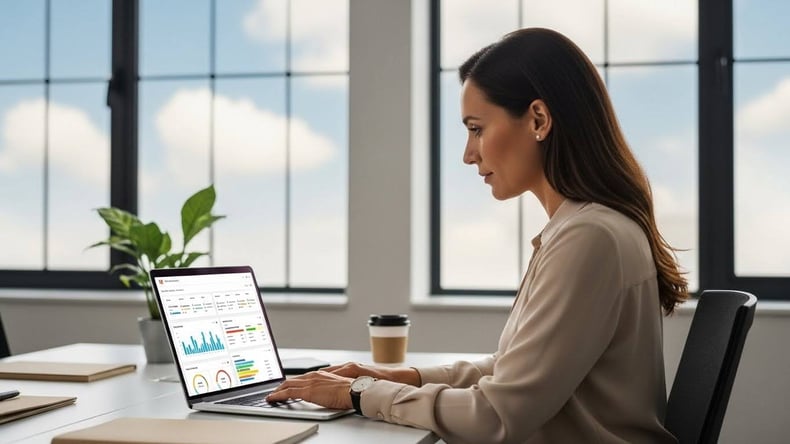 women on laptop